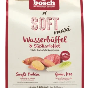 bosch SOFT Maxi Wasserbüffel & Süßkartoffel 2,5kg Hundetrockenfutter Finale Aktion